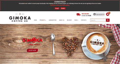 Desktop Screenshot of gimokacoffee.com