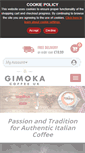 Mobile Screenshot of gimokacoffee.com